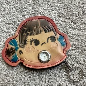 Vintage coin purse keychain